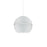 Kuzco Lighting Inc Lucas 16-in White 1 Light Pendant