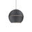 Lucas 24-in Black 1 Light Pendant | 494024-BK