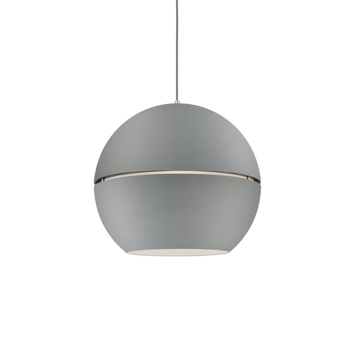 Lucas 24-in Gray 1 Light Pendant | 494024-GY