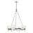 Alora Lucian 32-in Clear Crystal/Polished Nickel 6 Lights Chandeliers