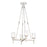 Lucian 22-in Clear Crystal/polished Nickel 4 Lights Pendant | PD338422PNCC