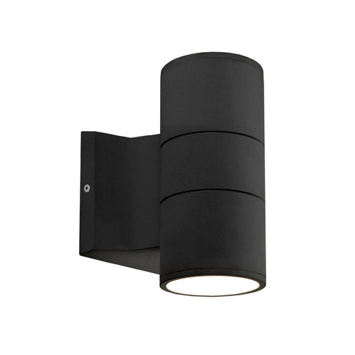 Kuzco Lighting Inc Lund 7-in Black LED Exterior Wall Sconce
