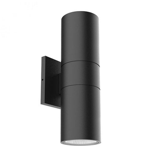 Kuzco Lighting Inc Lund 12-in Black LED Exterior Wall Sconce