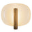 Lustre 9-in White Dimmable Led Wall Sconce | WS20809-PW/VB