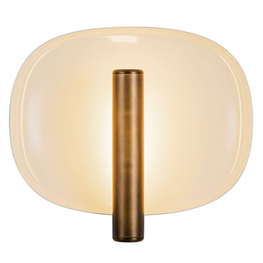 Lustre 9-in White Dimmable Led Wall Sconce | WS20809-PW/VB