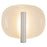 Lustre 9-in White Dimmable Led Wall Sconce | WS20809-PW