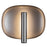 Lustre 9-in Silver Dimmable Led Wall Sconce | WS20809-SPC