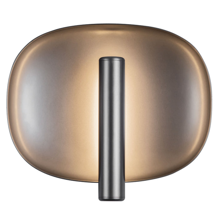 Lustre 9-in Silver Dimmable Led Wall Sconce | WS20809-SPC