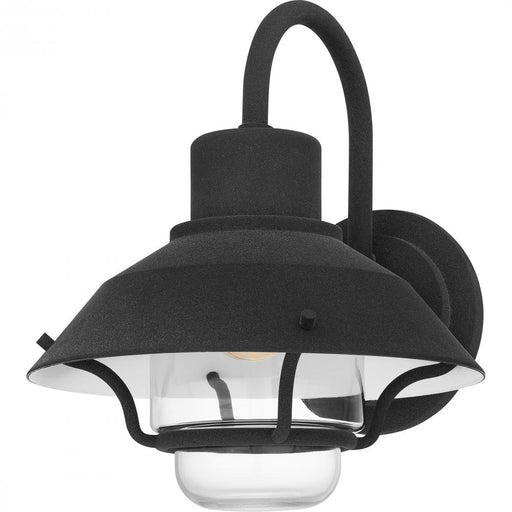 Lavalier 1-light Mottled Black Outdoor Wall Lantern | LVL8411MB