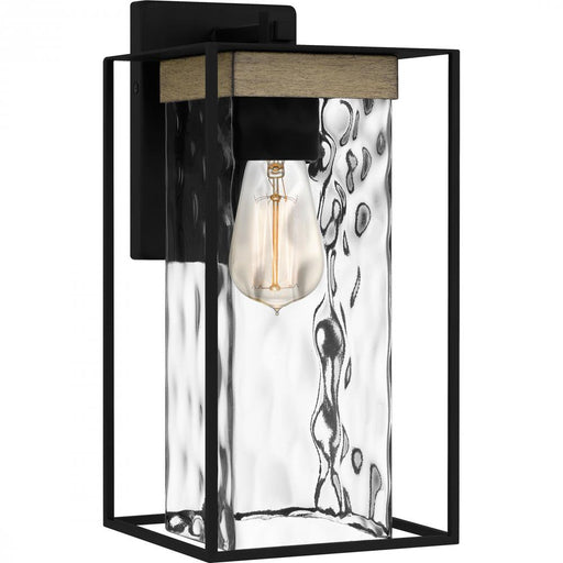 Longwood 1-light Matte Black Outdoor Wall Lantern | LWD8407MBK