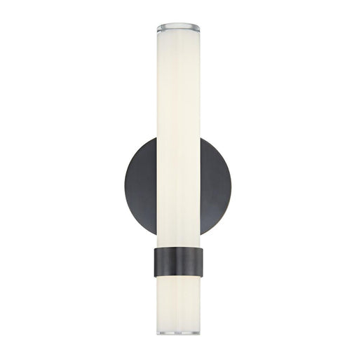 Madison 14-in Urban Bronze/glossy Opal Led Wall/vanity | WV324114UBGO