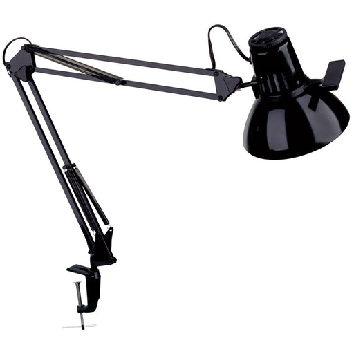 Dainolite Desktop Task Lamp, Gloss Black