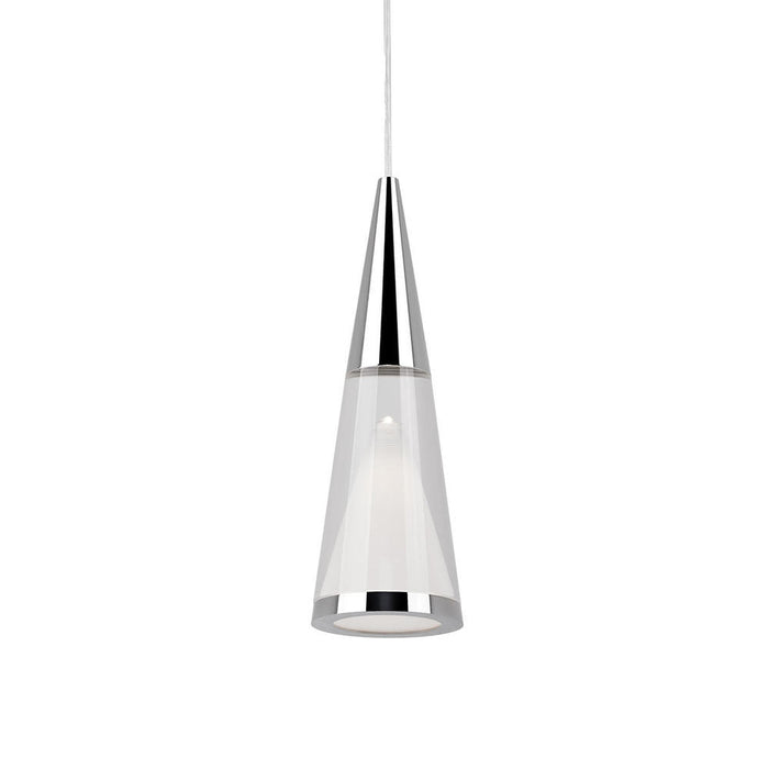 Kuzco Lighting Inc Malabar 3-in Chrome LED Pendant