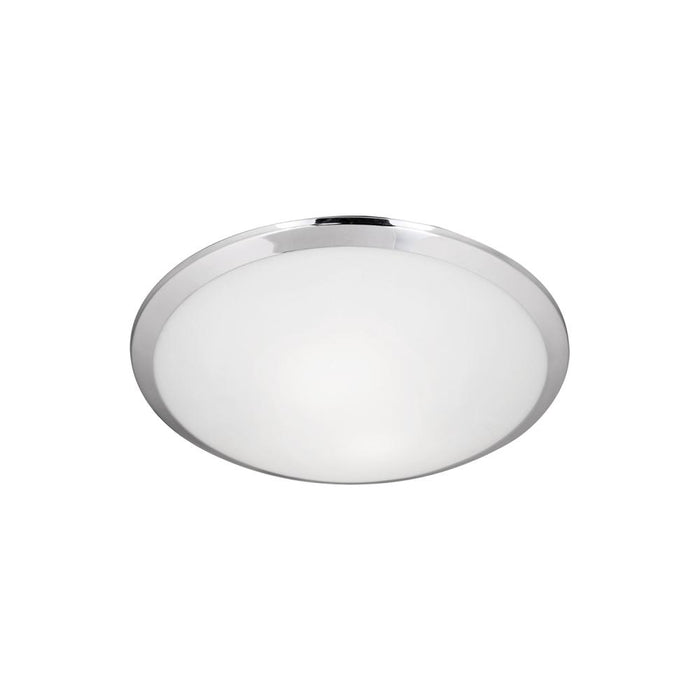 Kuzco Lighting Inc Malta 12-in Chrome 1 Light Flush Mount