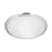 Malta 15-in Chrome 2 Lights Flush Mount | 51562CH