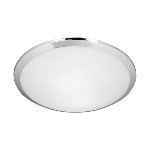 Malta 15-in Chrome 2 Lights Flush Mount | 51562CH