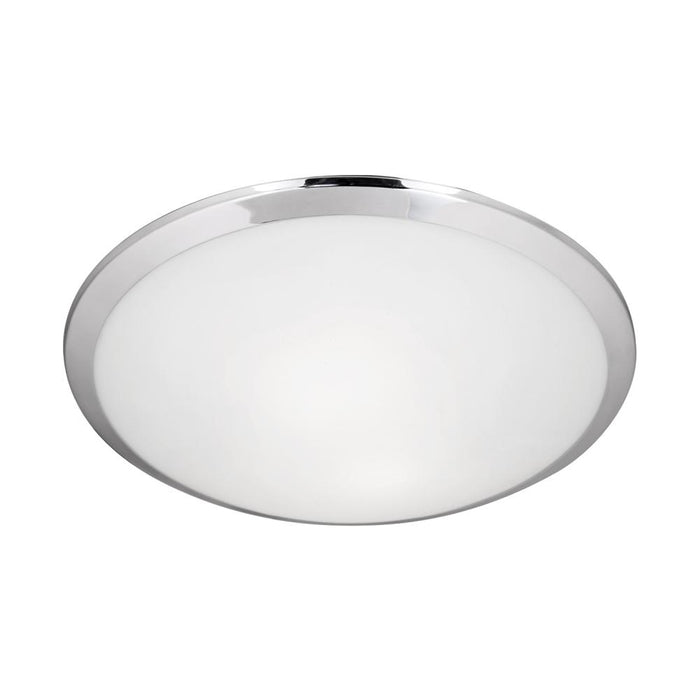 Malta 15-in Chrome 2 Lights Flush Mount | 51562CH