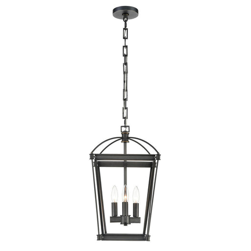 Manor Urban Bronze 4 Lights Pendant | PD312212UB