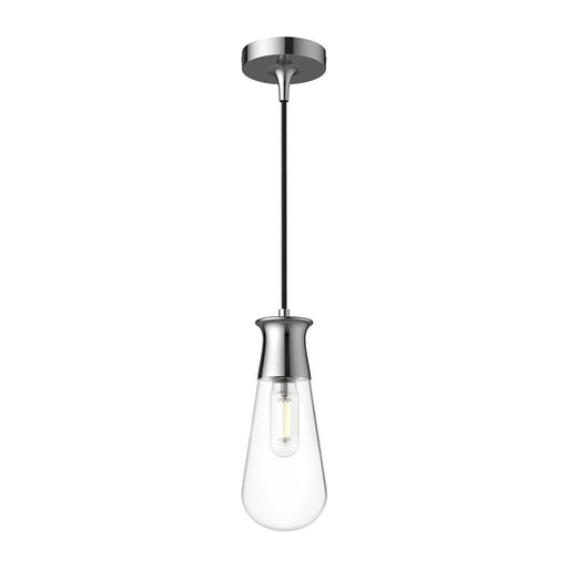 Marcel 4-in Chrome 1 Light Pendant | PD464001CH