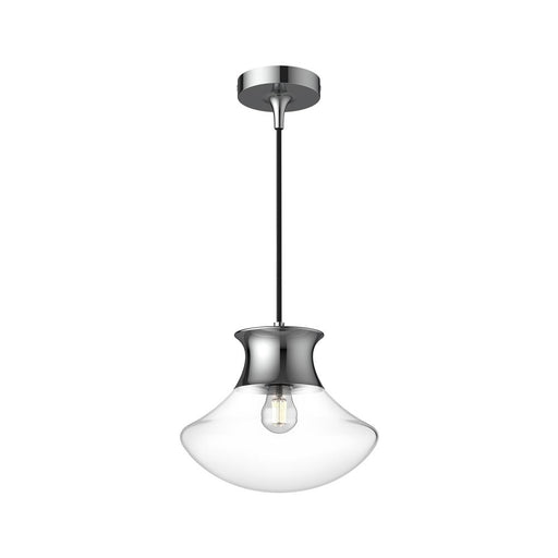 Marcel 11-in Chrome 1 Light Pendant | PD464012CH