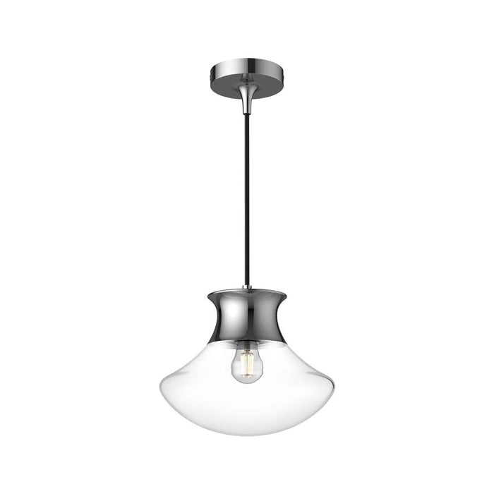 Marcel 11-in Chrome 1 Light Pendant | PD464012CH