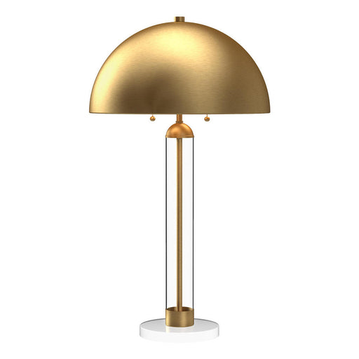 Alora Margaux 18-in Brushed Gold 2 Lights Table Lamp