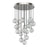 Marni 18 Head Polished Nickel Led Multi Pendant | MP321218PN