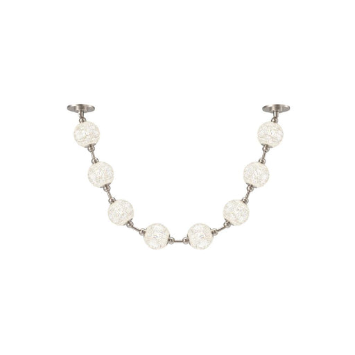 Marni 8 Head Polished Nickel Led Pendant | PD321708PN-RT