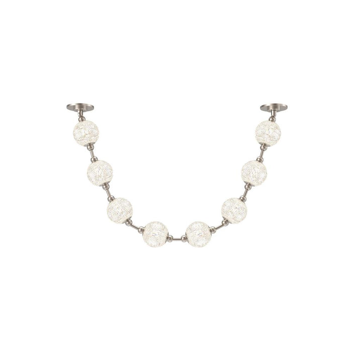 Marni 8 Head Polished Nickel Led Pendant | PD321708PN-RT