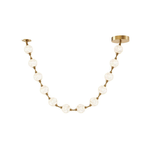 Marni 12 Head Natural Brass Led Pendant | PD321712NB