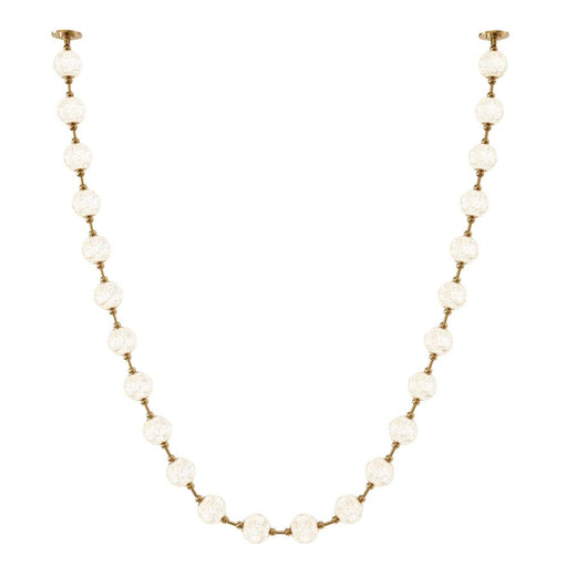 Marni 24 Head Natural Brass Led Pendant | PD321724NB-RT