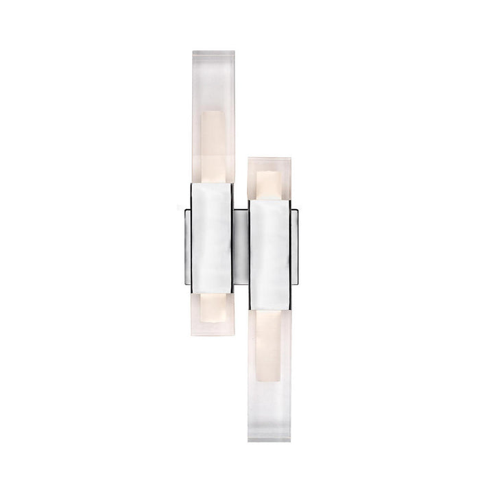 Martelo 22-in Chrome Led Wall Sconce | WS53322-CH