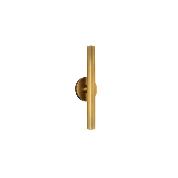 Mason 16-in Vintage Brass Led Wall Sconce | WS90416-VB