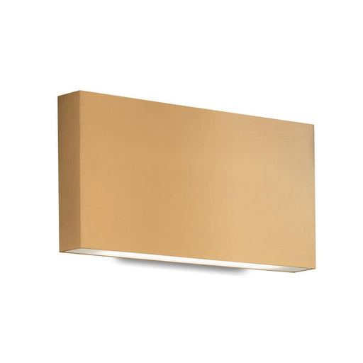 Kuzco Lighting Inc Mica 10-in Brushed Gold LED Wall Sconce