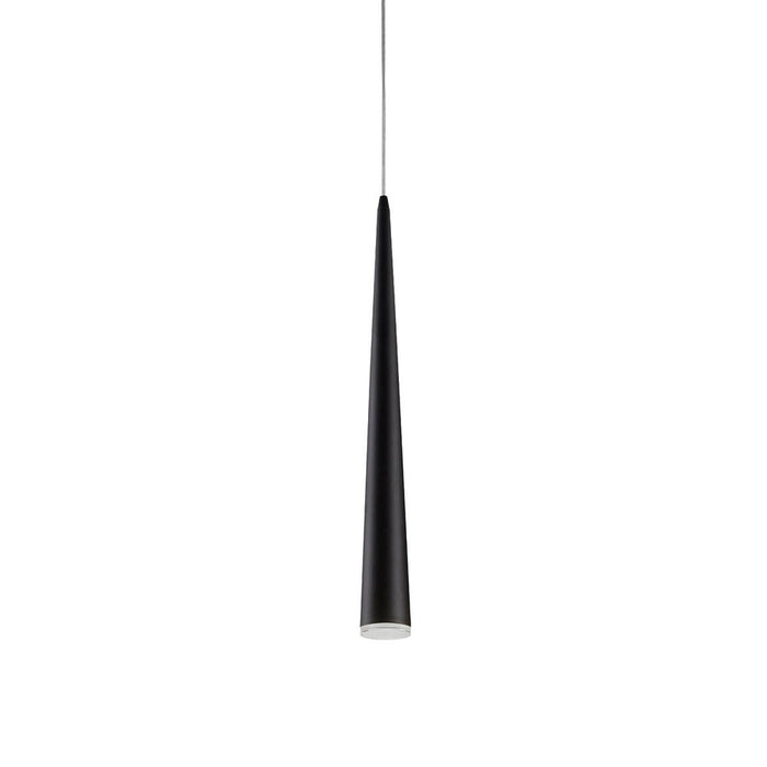 Mina 24-in Black Led Pendant | 401215BK-LED