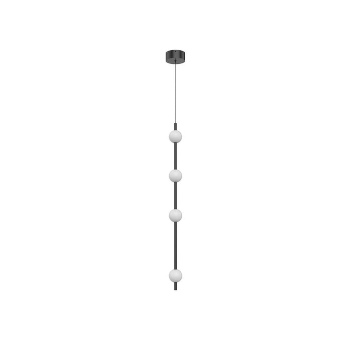 Misaki 40-in Black Led Pendant | PD14740-BK