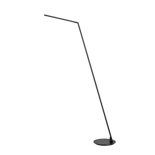 Miter 58-in Black Led Floor Lamp | FL25558-BK