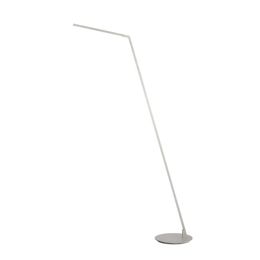 Kuzco Lighting Inc Miter 58-in Brushed Nickel LED Floor Lamp