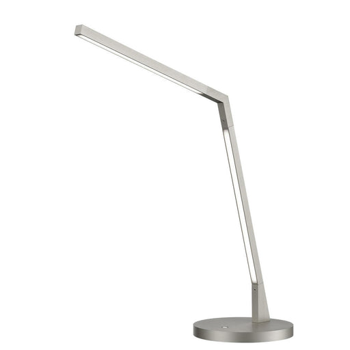 Kuzco Lighting Inc Miter 17-in Brushed Nickel LED Table Lamp