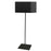 1lt Square Floor Lamp W/ Jtone Black Shade | MM201F-BK-797