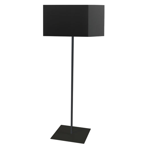 1lt Square Floor Lamp W/ Jtone Black Shade | MM201F-BK-797