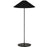 Dainolite 1 Light Tapered Floor Lamp w/ JTone Black Shade