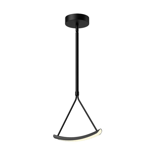 Mobil 11-in Black Led Pendant | PD81511-BK