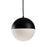 Monae 10-in Black Led Pendant | PD11710-BK-5CCT