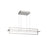 Kuzco Lighting Inc Mondrian 36-in Brushed Nickel LED Linear Pendant