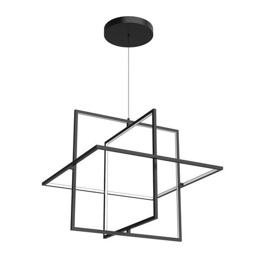 Kuzco Lighting Inc Mondrian 28-in Black LED Pendant