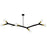 8 Light Horizontal Pendant, Mb-agb | MOR-598HP-MB-AGB