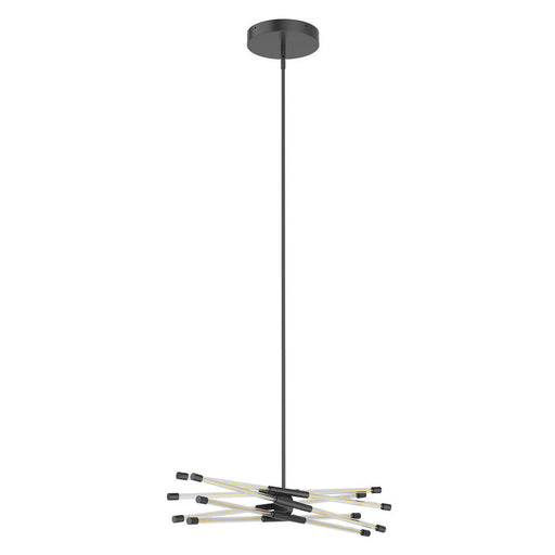 Kuzco Lighting Inc Motif 26-in Black LED Linear Pendant