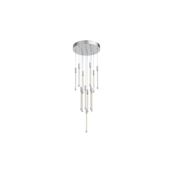 Kuzco Lighting Inc Motif 13-in Chrome LED Multi Pendant