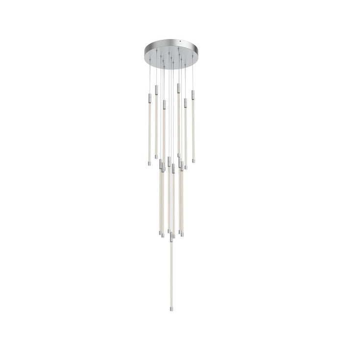 Motif 21-in Chrome Led Multi Pendant | MP75121-CH